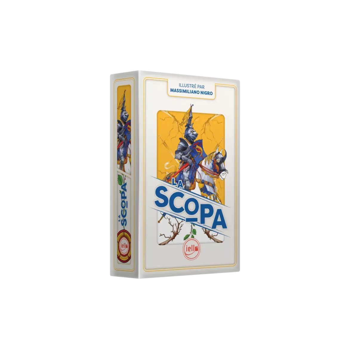 Scopa : Massimiliano Nigro - Cartes Traditionnelles Iello