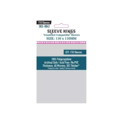 Sleeve Kings x 110 - Standard 60 microns - Unsettled - 110 x 110 mm