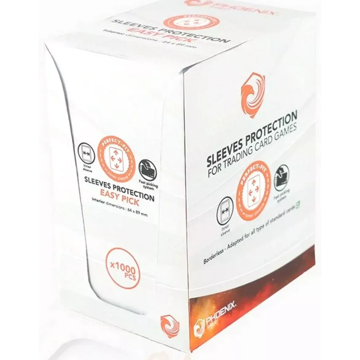 Sleeves Phoenix Shield - Boite 1000 Sleeves Perfect Fit