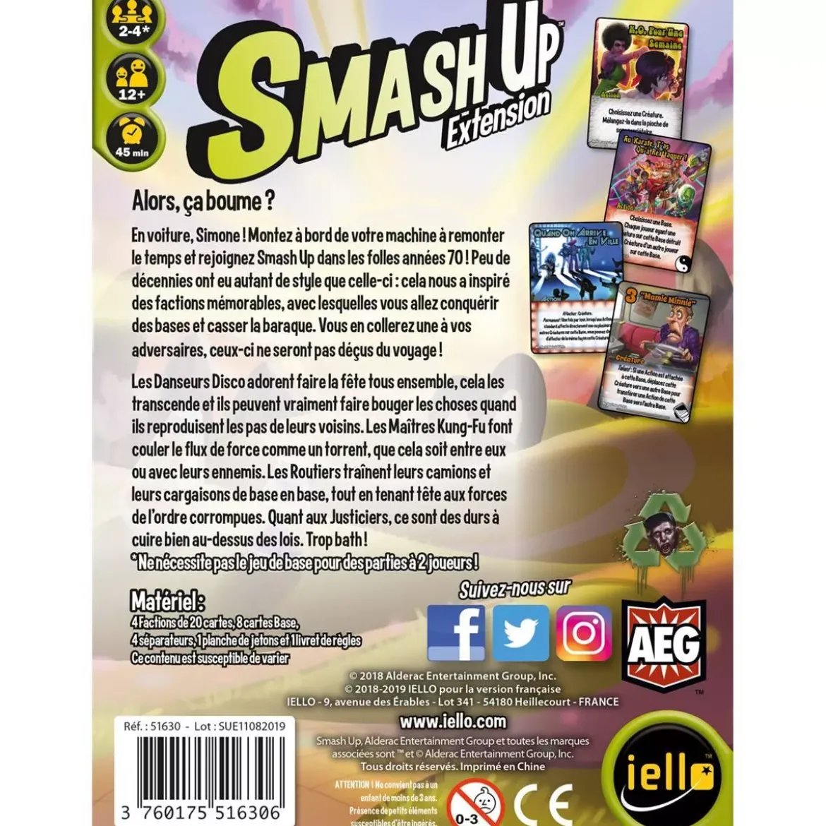 Smash Up : Ces Années-Là ! - Extension