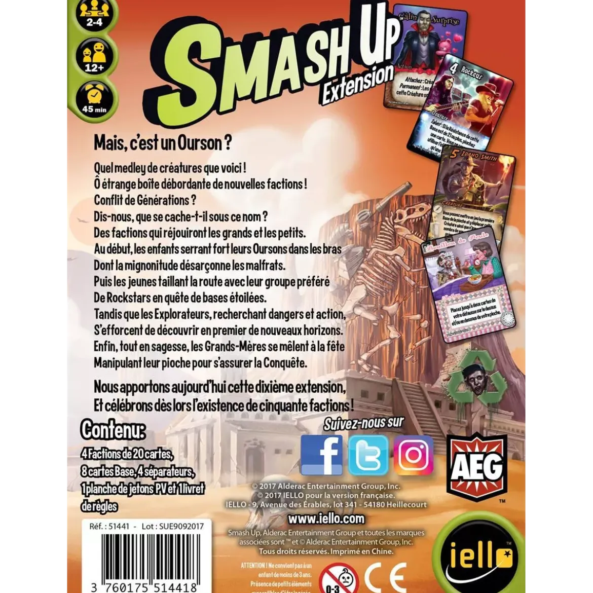 Smash Up : Conflit de Générations - Extension