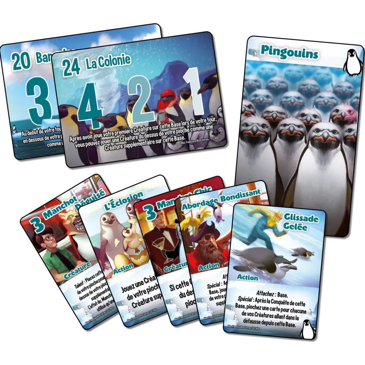 Smash Up : Faction Pingouins - Micro Extension