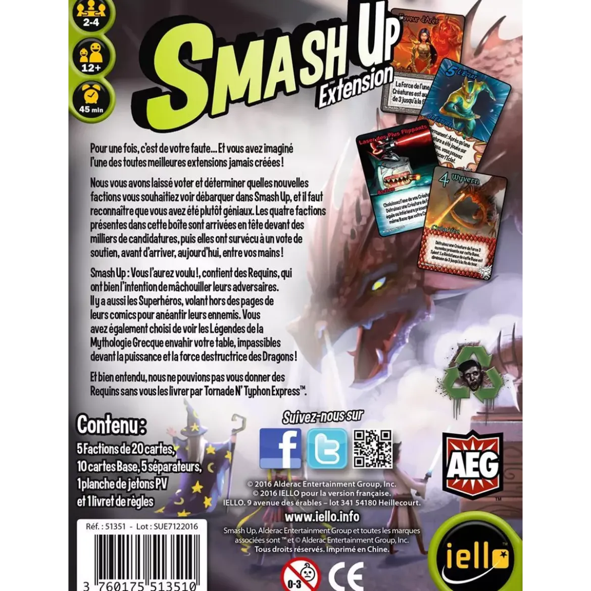 Smash Up : Vous l'Aurez Voulu - Extension
