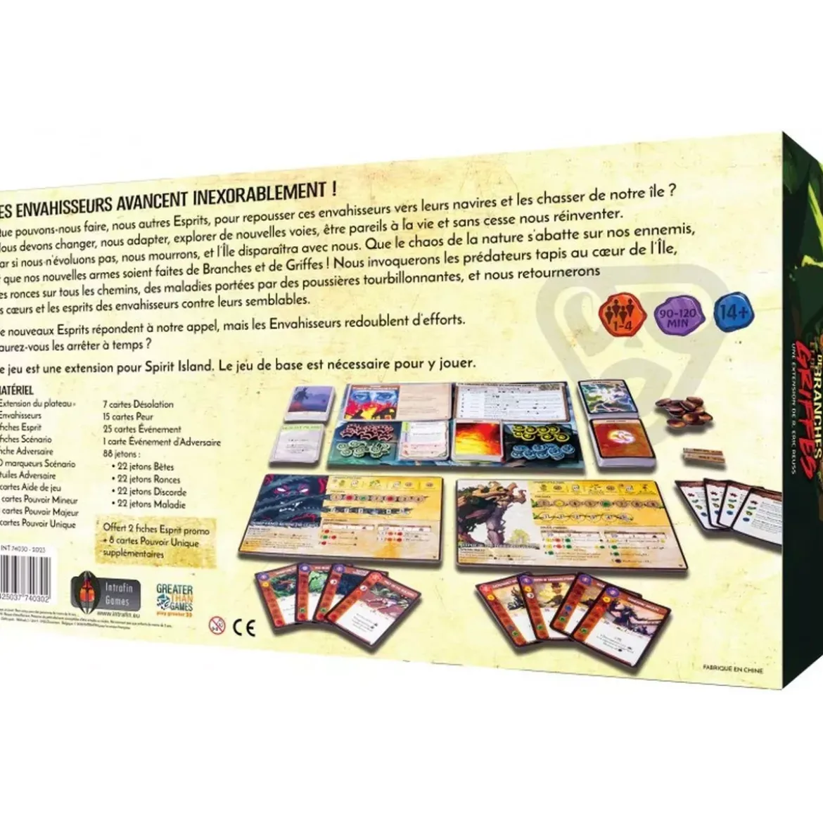 Spirit Island : Branches et Griffes - Extension