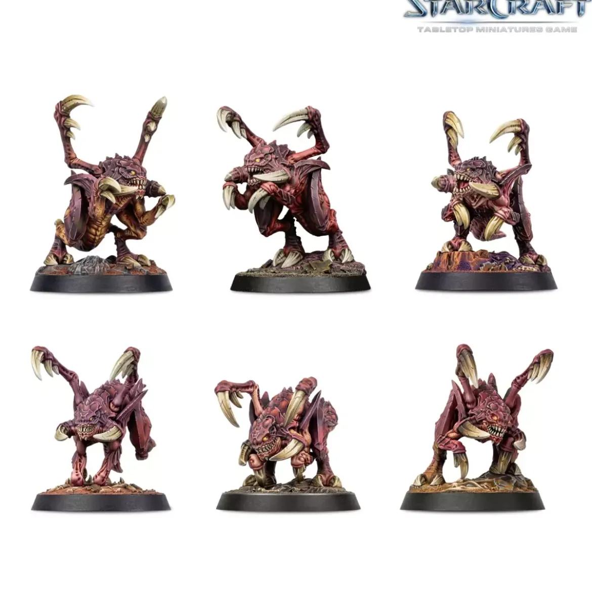 StarCraft - Tabletop Miniatures Game : Zerg Starter Set - Version Anglaise