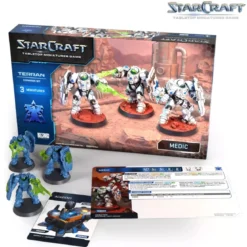 StarCraft - Tabletop Miniatures Game - Medic - Terran Expansion Set - Version Anglaise