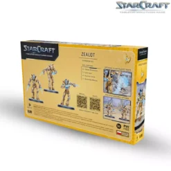 StarCraft - Tabletop Miniatures Game - Zealot - Protoss Expansion Set - Version Anglaise