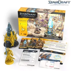 StarCraft - Tabletop Miniatures Game - Artanis & Pylon - Protoss Hero Expansion Set - Version Anglaise