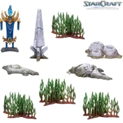 StarCraft - Tabletop Miniatures Game - Lost Temple - Terrain Expansion Set - Version Anglaise