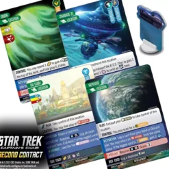 Star Trek Captain's Chair : Second Contact - Extension - Version Anglaise