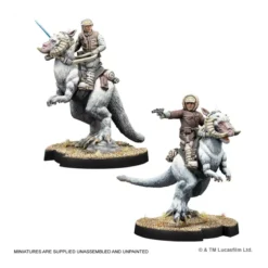 Star Wars : Légion - Captain Solo & Commander Skywalker on Tauntauns - Extension d'Unité