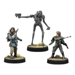 Star Wars : Légion - Cassian Andor, Jyn Erso & K-2SO - Extension Commandant / Agent