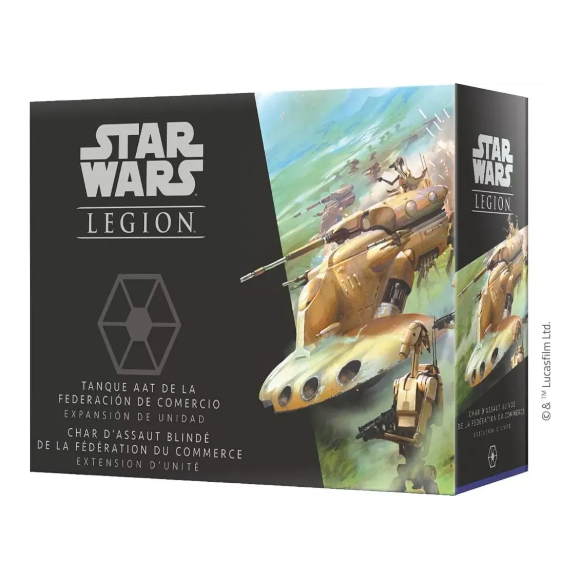 Star Wars : Légion - Char d'Assaut Blindé de la Fédération du Commerce - Extension d'Unité