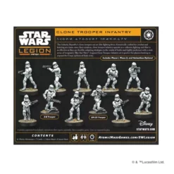 Star Wars : Légion - Clone Trooper Infantry - Extension d'Unité