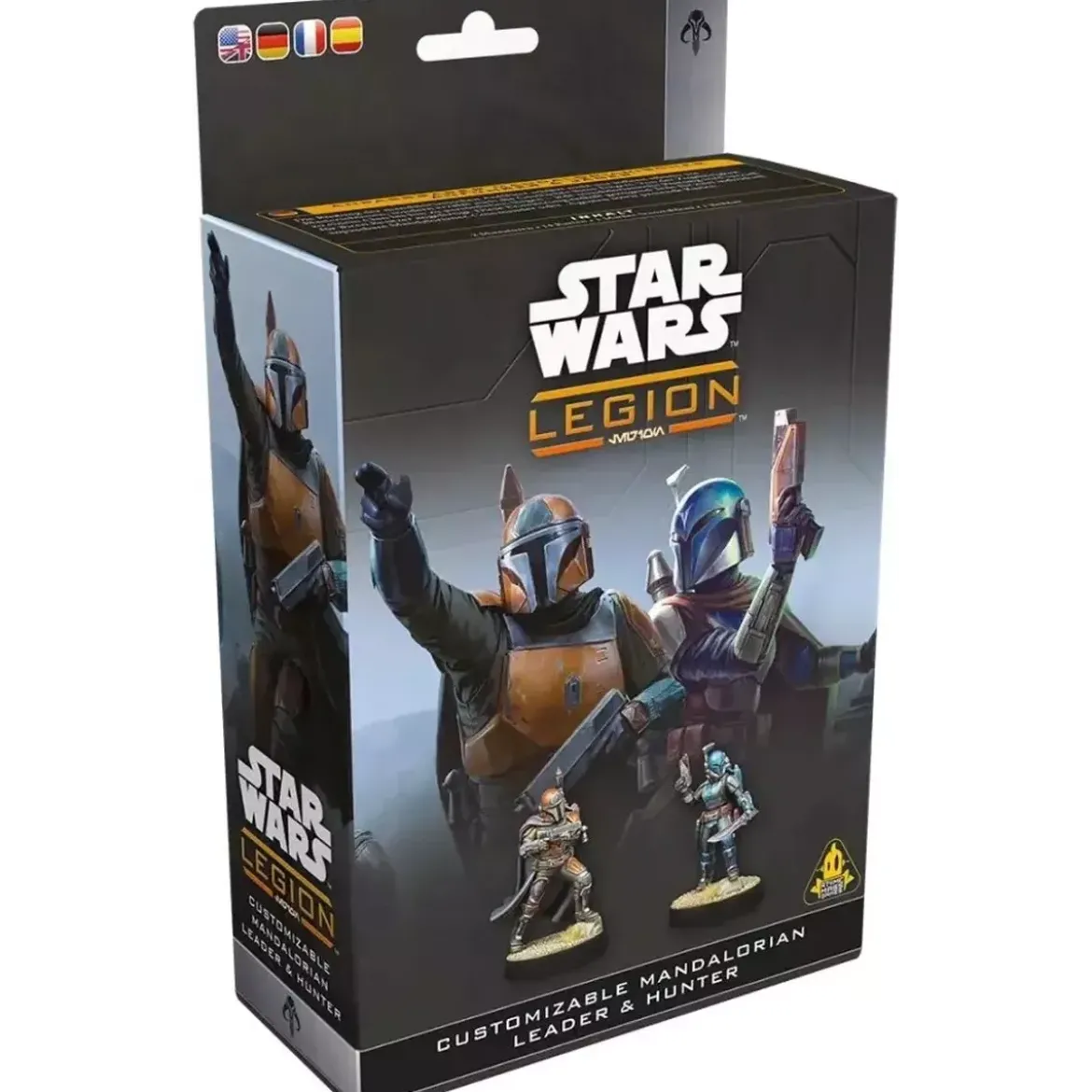Star Wars : Légion - Customizable Mandalorian Leader & Hunter - Extension Commandant / Agent