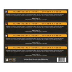 Star Wars : Légion - Customizable Imperial Officer and Agent - Extension Commandant/Agent