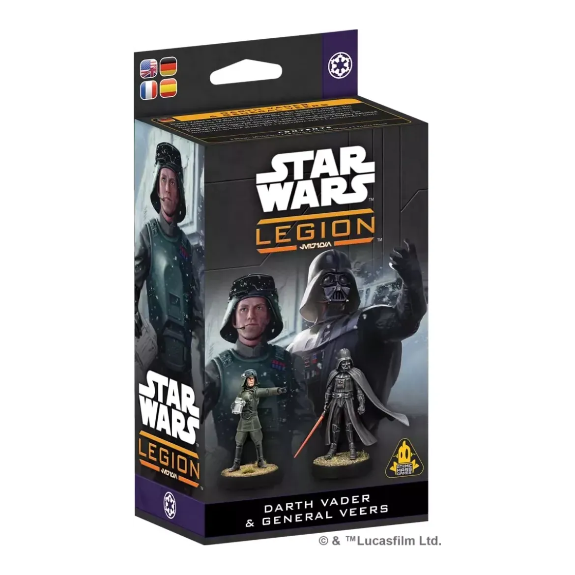 Star Wars : Légion - Darth Vader and General Veers - Extension Commandant