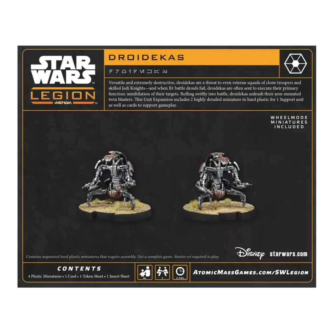 Star Wars : Légion - Droidekas (Reissue) - Extension d'Unité