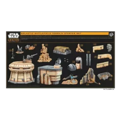 Star Wars : Légion - Galactic Battlefield Terrain Starter Set - Extension Terrain