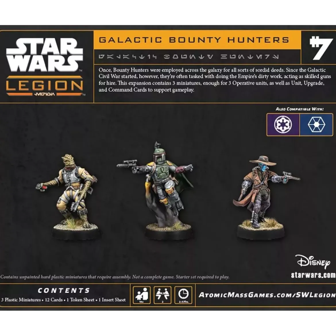 Star Wars : Légion - Galactic Bounty Hunters (Reissue) - Extension Agent