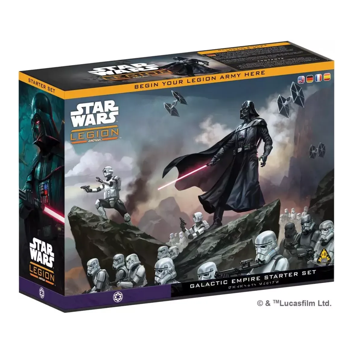 Star Wars : Légion - Galactic Empire Starter Set - Boîte de Base