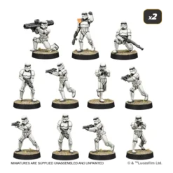 Star Wars : Légion - Galactic Empire Starter Set - Boîte de Base