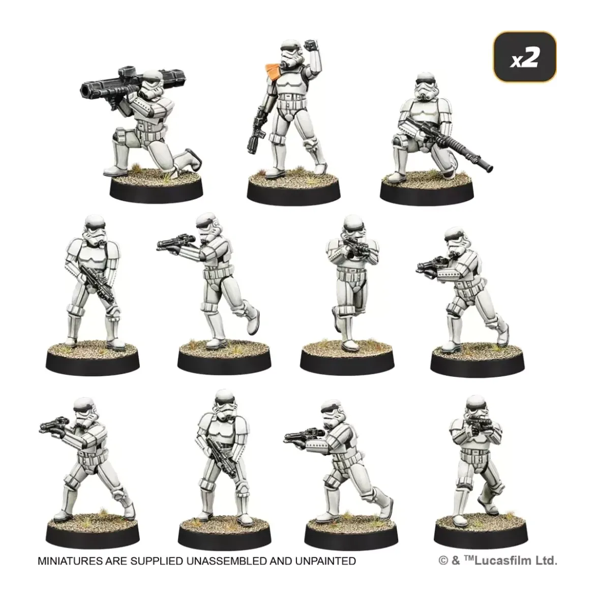 Star Wars : Légion - Galactic Empire Starter Set - Boîte de Base