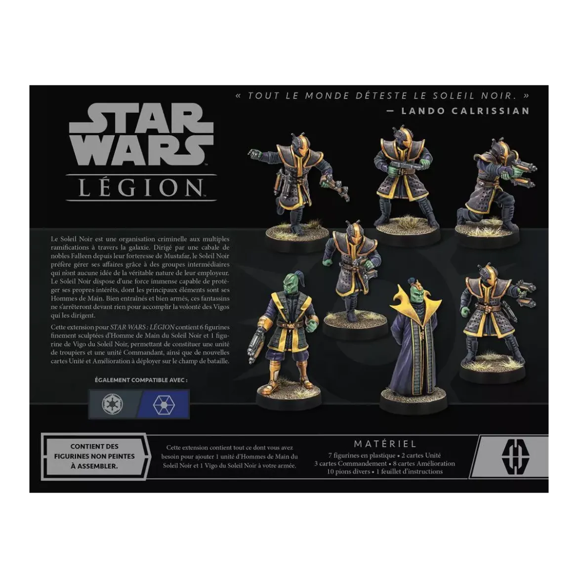 Star Wars : Légion - Hommes de Main du Soleil Noir - Extension d'Unité
