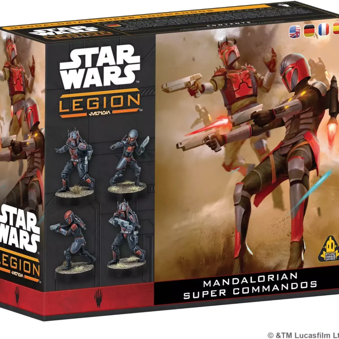 Star Wars : Légion - Mandalorian Super Commandos (Reissue) - Extension d'Unité