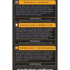 Star Wars : Légion - Rogues & Rebels​ (Reissue) - Extension Commandant / Agent