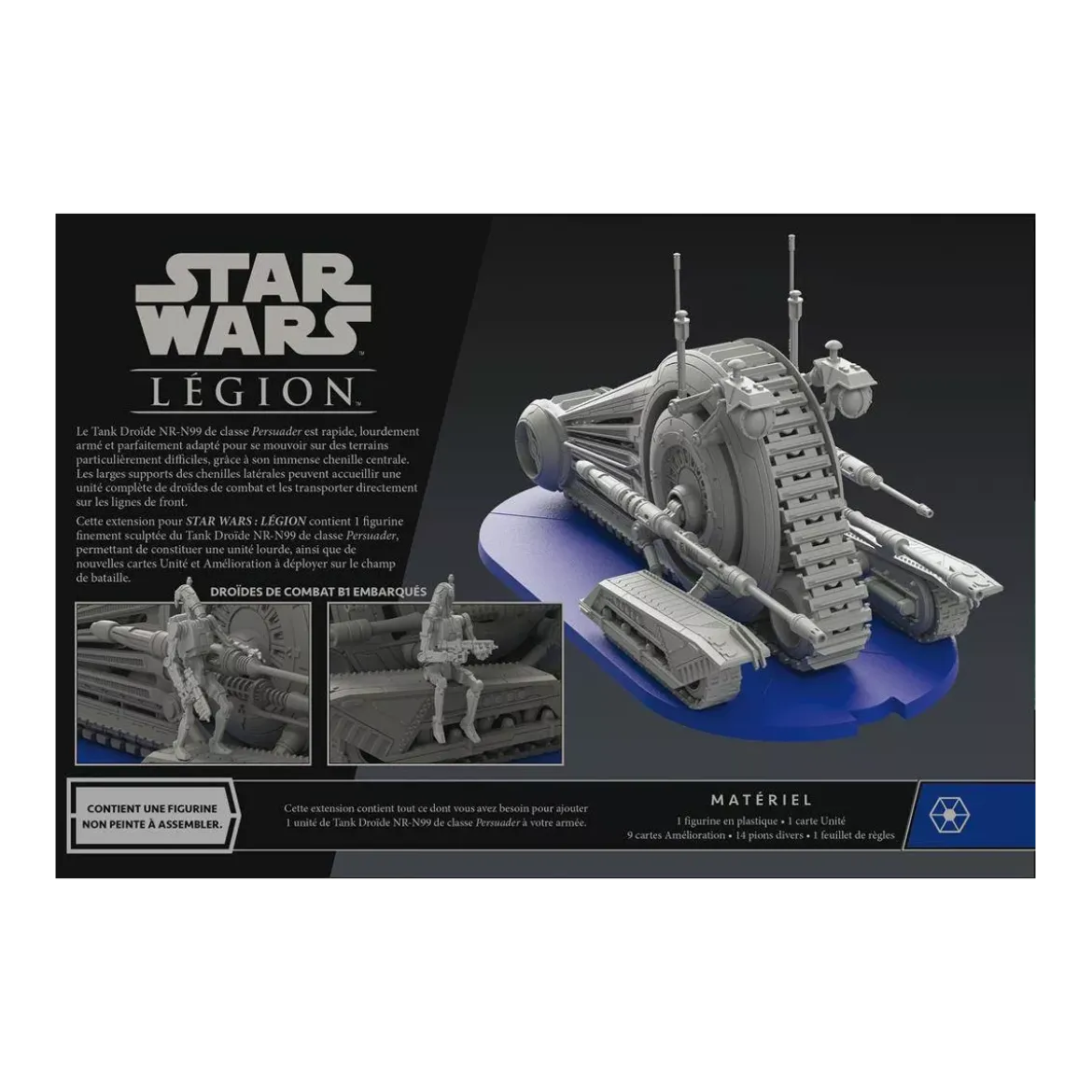 Star Wars : Légion - Tank Droïde NR-N99 de Classe Persuader - Extension d'Unité