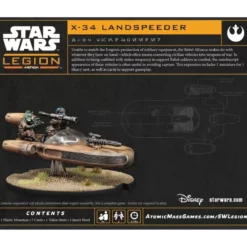 Star Wars : Légion - X-34 Landspeeder​​​ (Reissue) - Extension d'Unité