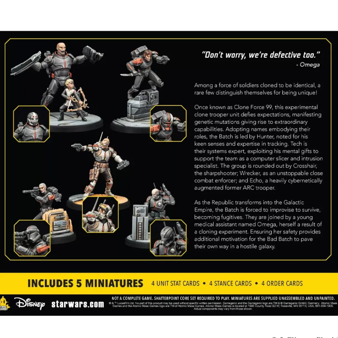 Star Wars : Shatterpoint : Clone Force 99 escouade - Extension