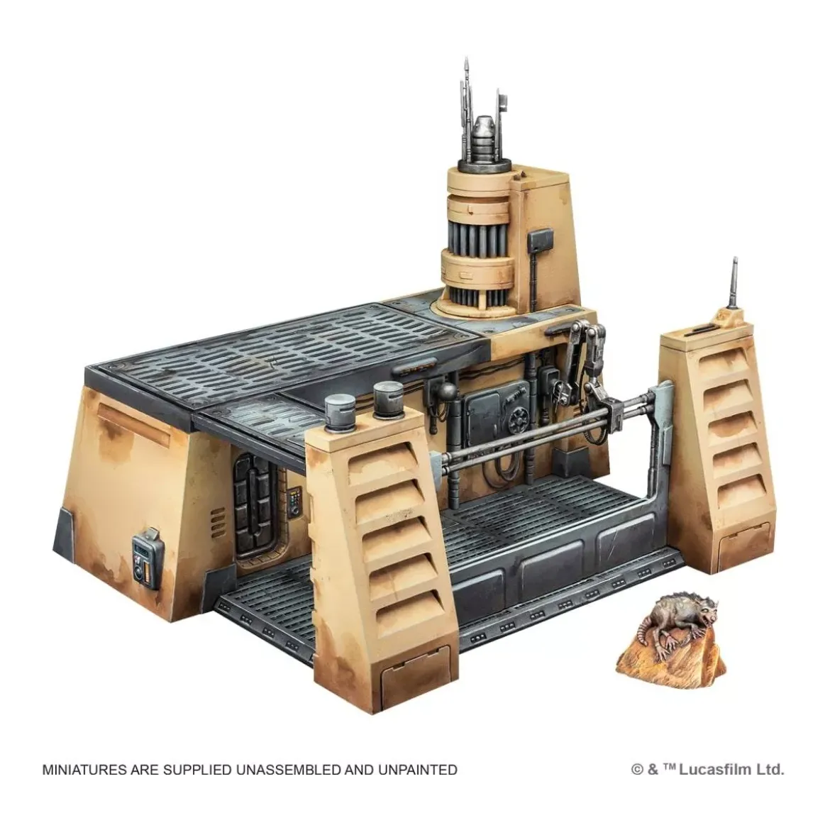 Star Wars : Shatterpoint : Maintenance Bay Terrain Pack - Extension