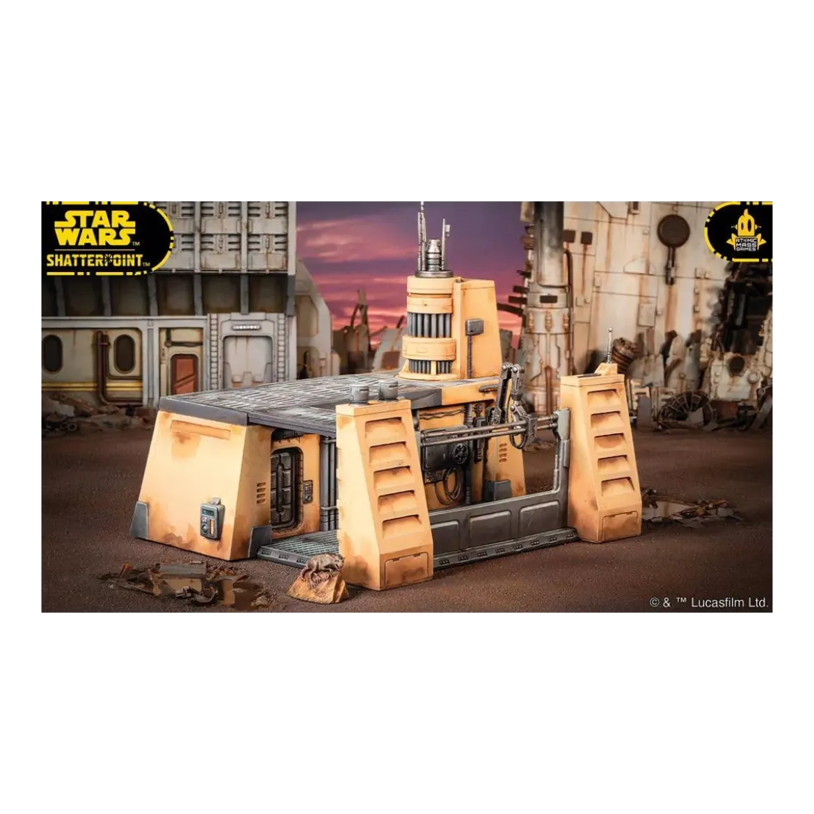 Star Wars : Shatterpoint : Maintenance Bay Terrain Pack - Extension
