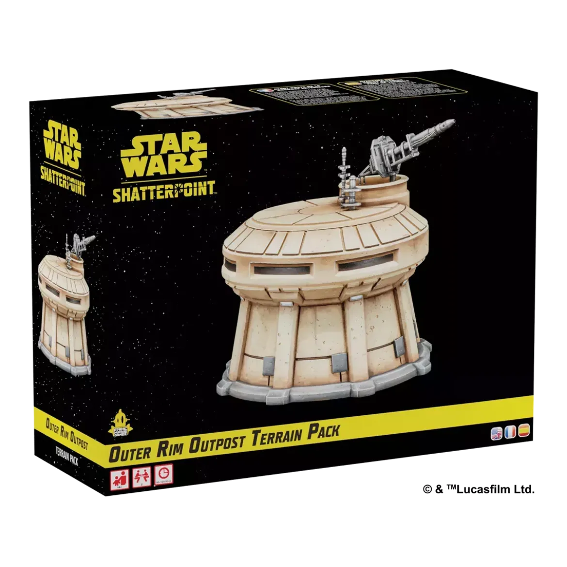 Star Wars : Shatterpoint : Outer Rim Outpost - Terrain Pack - Extension