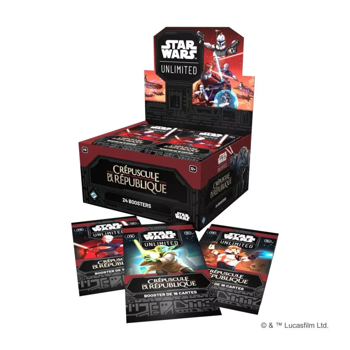 Star Wars Unlimited - Crépuscule de la République : Boosters