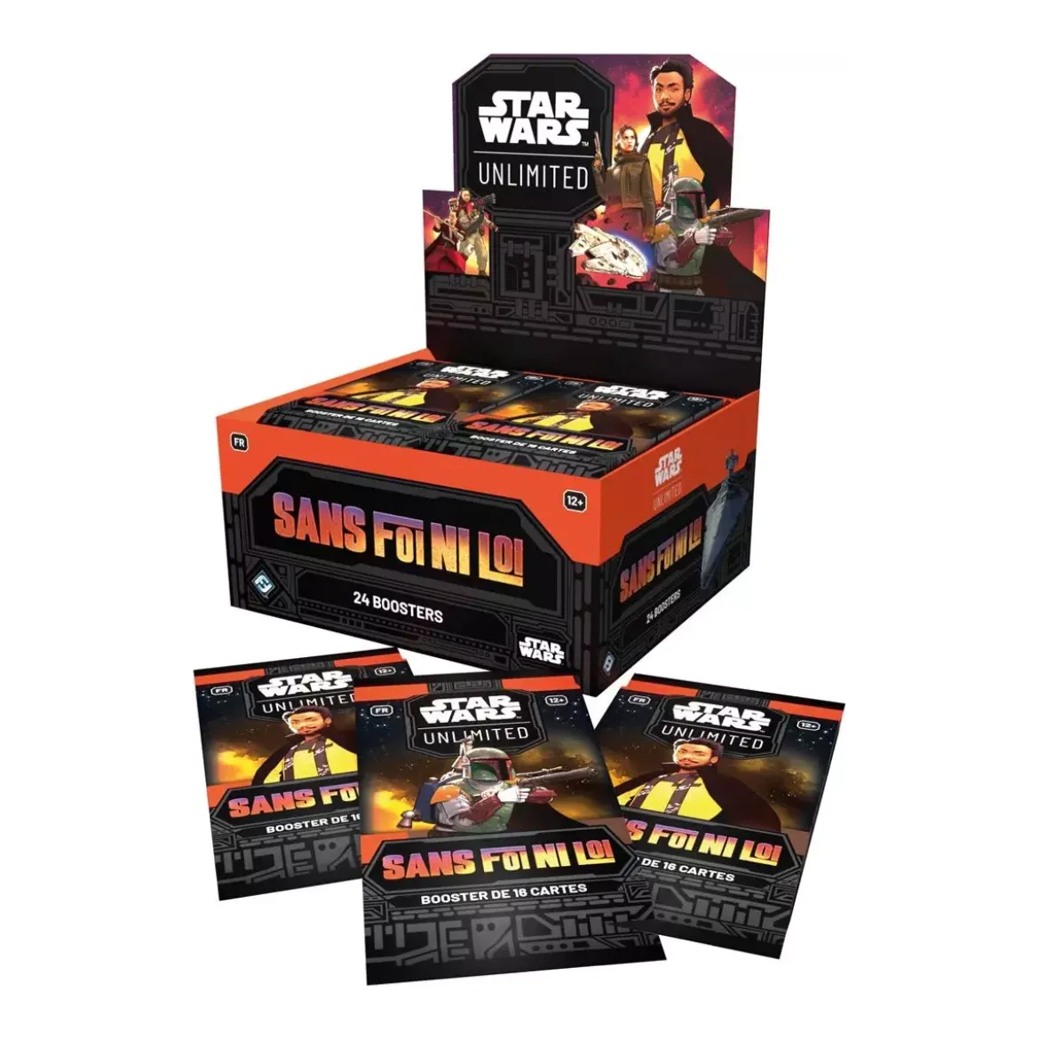 Star Wars Unlimited - Sans Foi Ni Loi : Boite 24 boosters