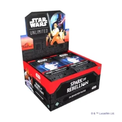 Star Wars Unlimited - Spark of Rebellion : Boite 24 boosters - Version Anglaise