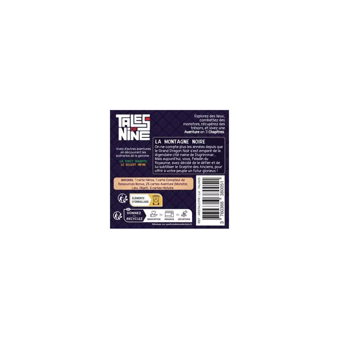 Tales of Nine 1 : La Montagne Noire