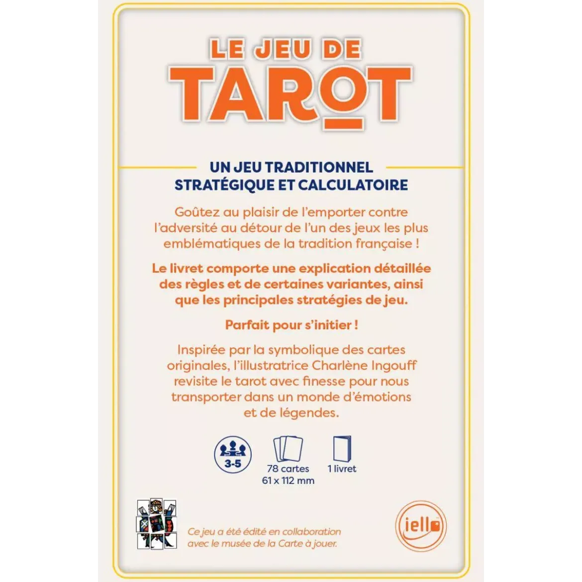 Tarot : Charlène Ingouff - Cartes Traditionnelles Iello