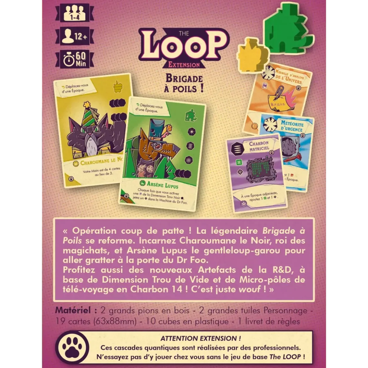 The Loop : Brigade à Poils - Pack de Personnages - Extension