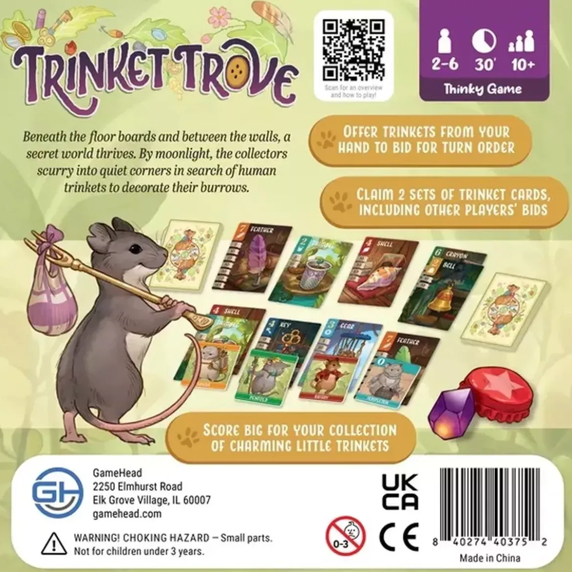 Trinket Trove - Version Anglaise