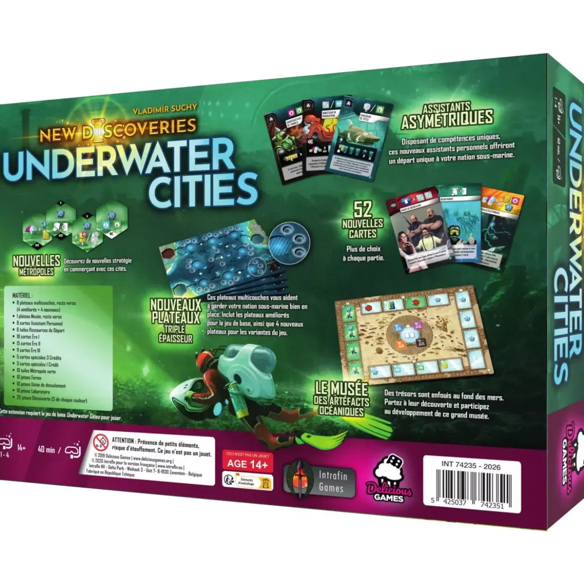 Underwater Cities : New Discoveries - Extension