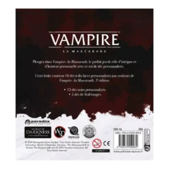 Vampire la Mascarade V5 : Set de Dés
