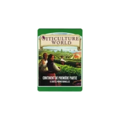 Viticulture World : Cartes Continent de Première Partie - Extension