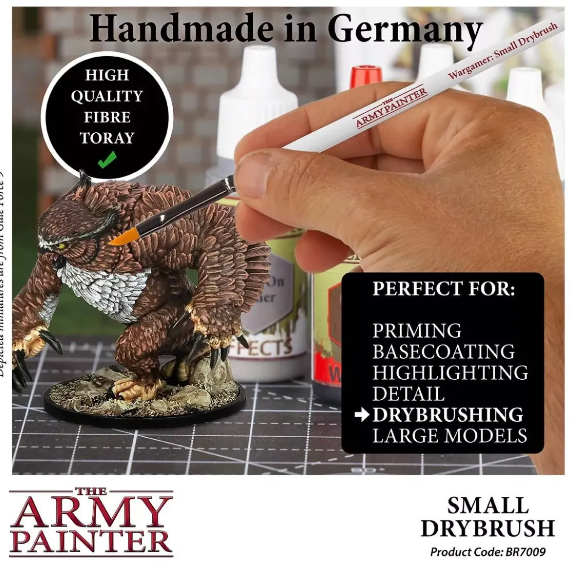 Wargamer Brush : Small Drybrush - Pinceaux
