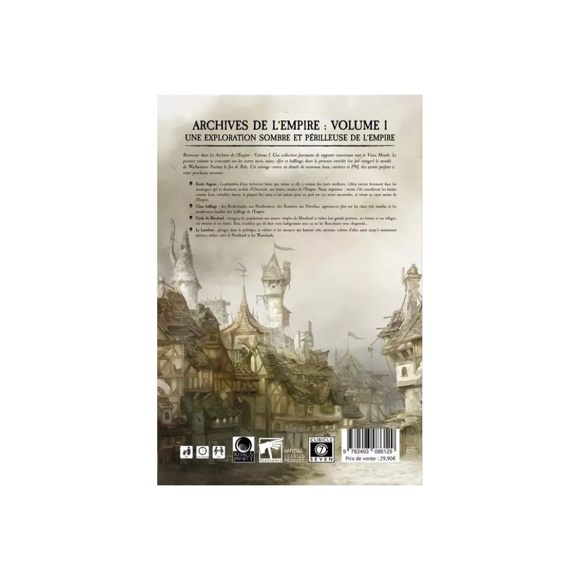Warhammer Fantasy 4 - Archives de l'Empire Volume I