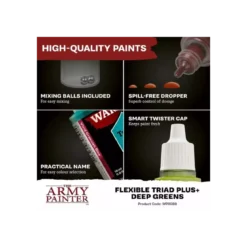 Warpaints Fanatic : Deep Green Flexible Triad PLUS+