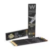 Weathering Watercolor Pencils Set : Metallics Effects Set - AK Interactive
